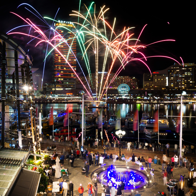 darling harbour fireworks