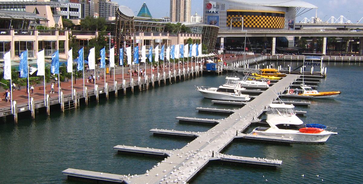Cockle Bay Wharf Marina
