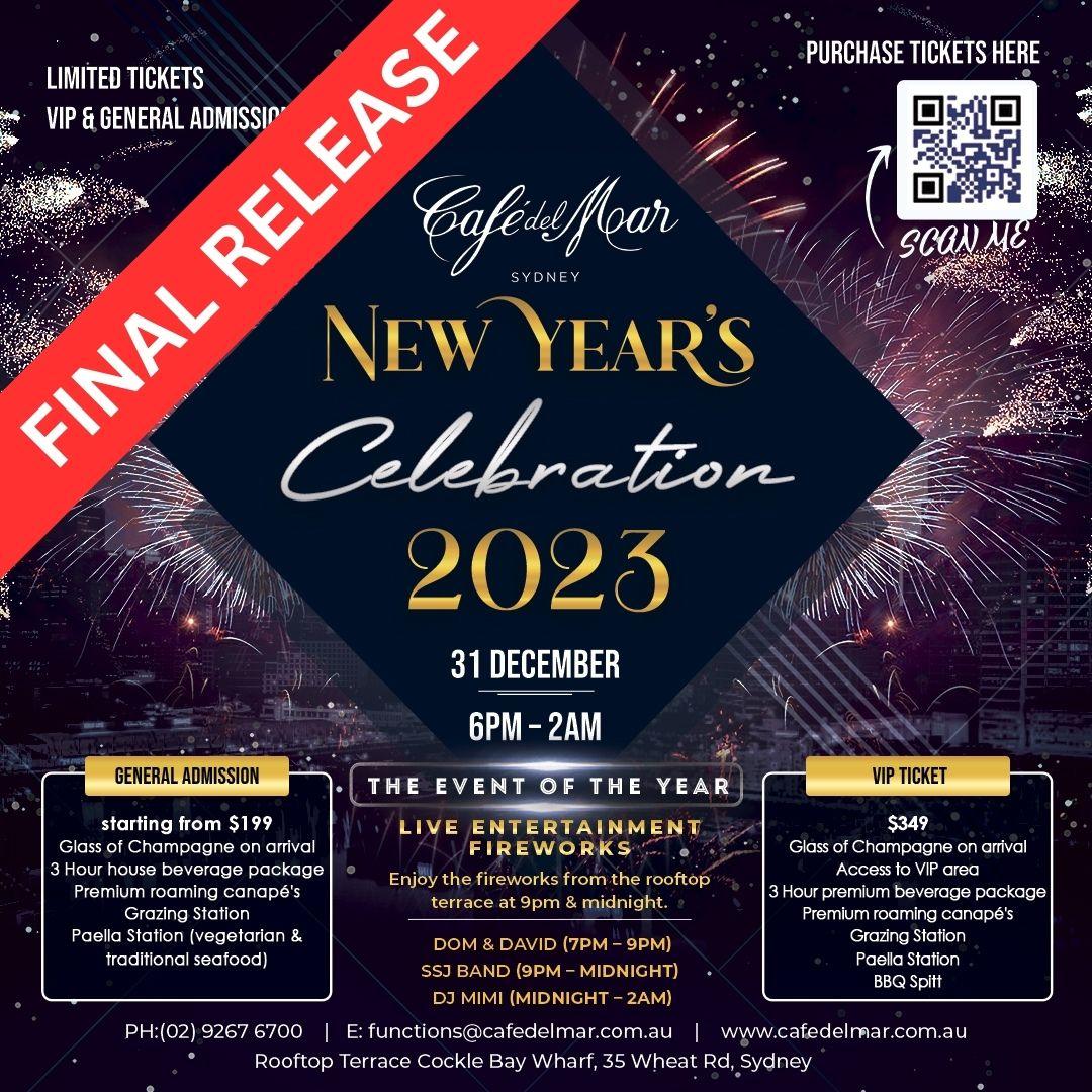 NYE Final Ticket Release